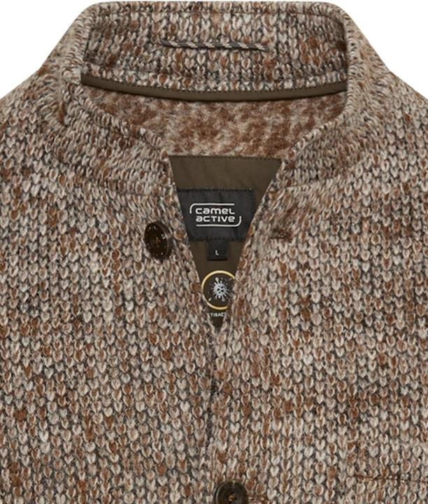 Produktbild Camel Active Melierte Jacke mit Stehkragen (L)