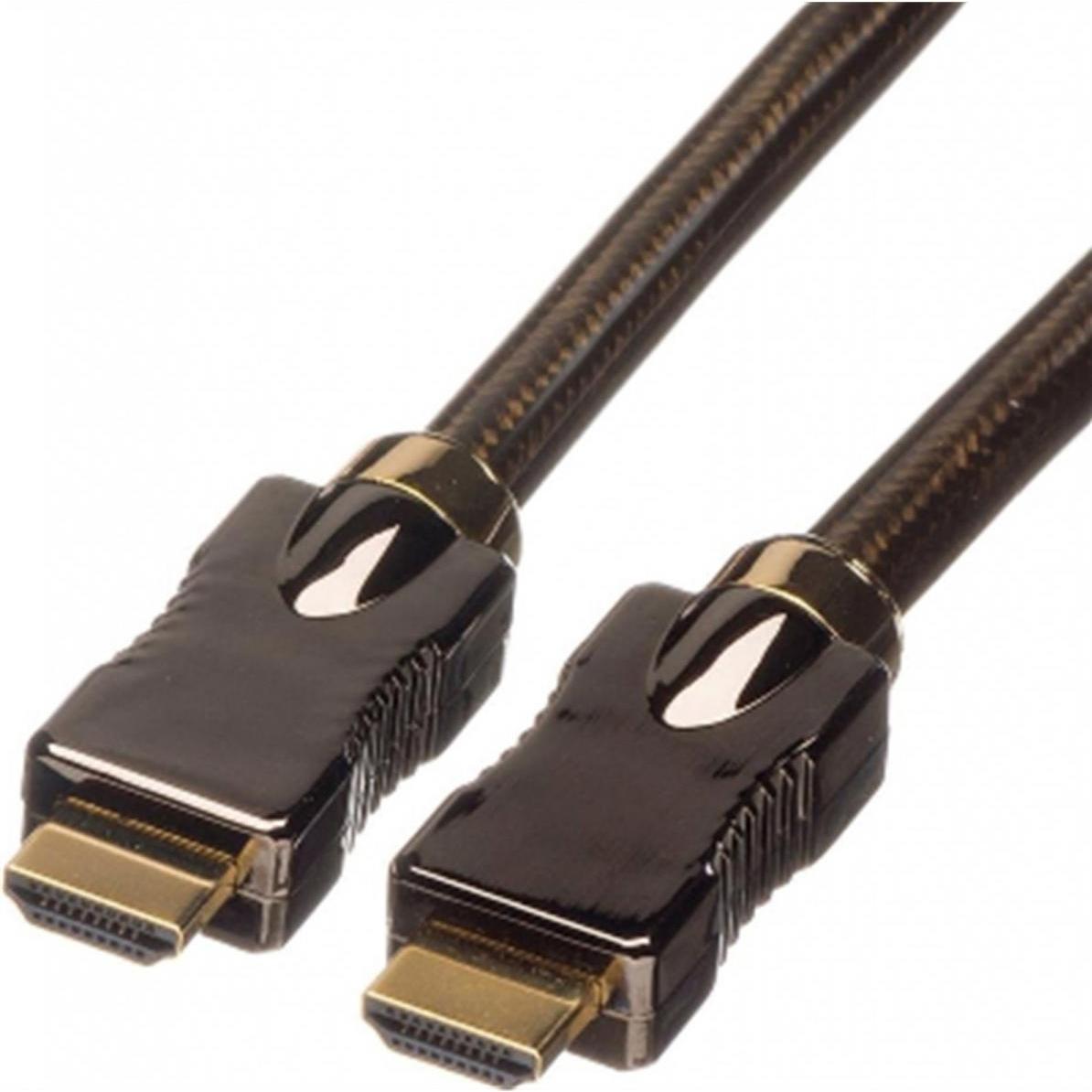Roline Nero Hdmi (Typ A) — Hdmi (Typ A) (5 M), Cavo Video,