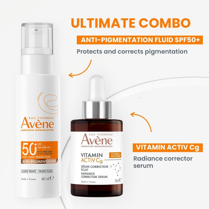 Produktbild Avène Sun Expert Anti-Pigmentierung Fluid SPF50+ 40ml (Sonnencreme, SPF 50+, 40 ml)