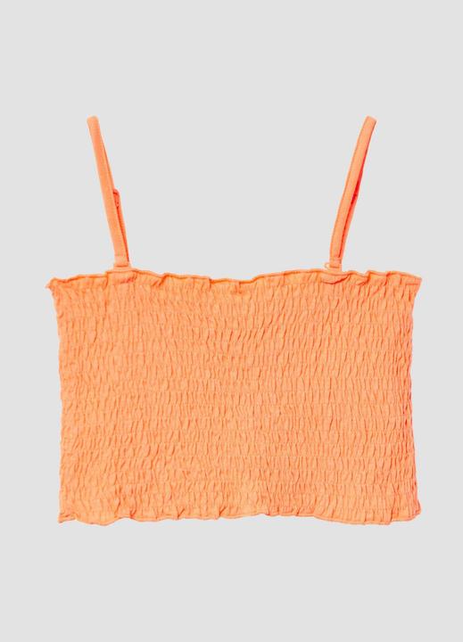Produktbild S.Oliver T-Shirt Gesmoktes Crop-Top mit abnehmbaren Spaghettiträgern (158, 164)
