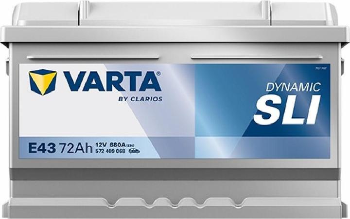 Immagine prodotto Varta Blau Dynamisch E43 (12 V, 72 Ah, 680 A)