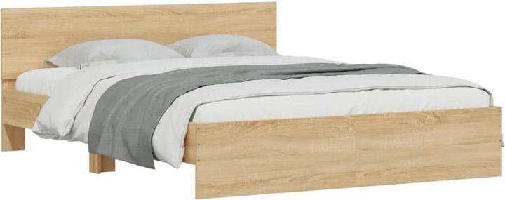 Produktbild VidaXL Bettgestell mit Kopfteil (160 x 200 cm)