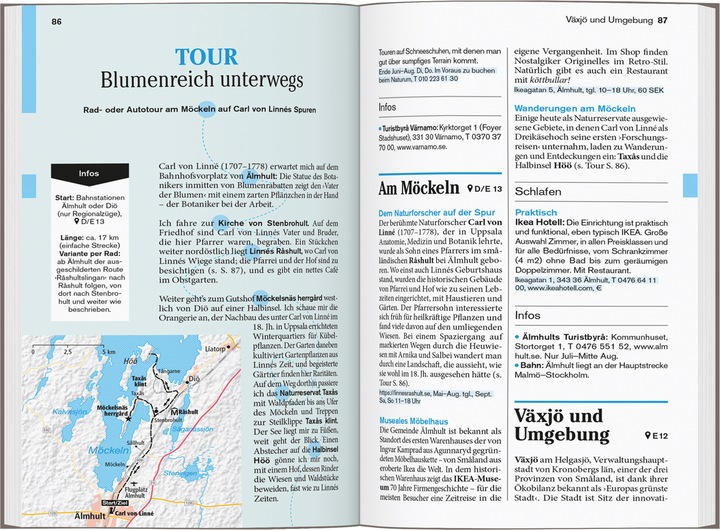 Produktbild Reise-Taschenbuch Reiseführer Schweden, Der Süden (Deutsch, Petra Juling, 2024)