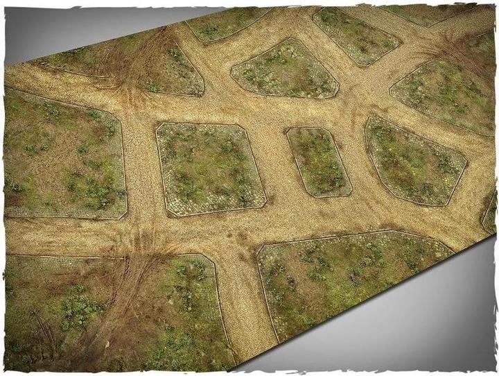 Deep-Cut Studio 172MAT64C - Spielmatte - Cobblestone Streets v2, Stoffmatte, Grösse 122 × 183 cm (Kunststoff)