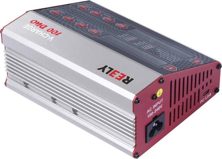 Produktbild Reely V-Charge 100 Duo Modellbau-Multifunktionsladegerät 12 V, 230 V 10 A