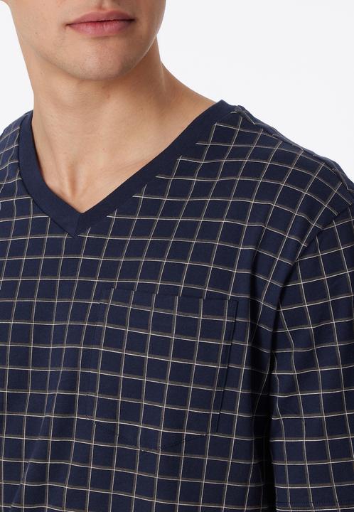 Image du produit Schiesser pyjama court shorty pyjama 100% coton | aussi en grande taille (62)