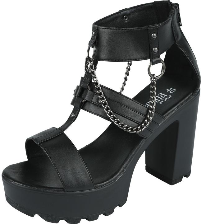 Produktbild Gothicana by EMP High Heels With Chains And Rivets (39)