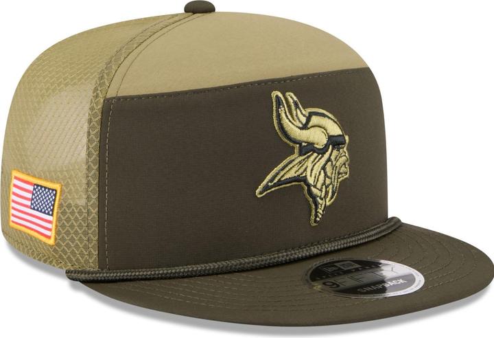 Produktbild New Era 9Fifty Split Panel Cap - Salute Minnesota Vikings (One Size)