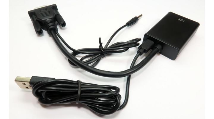 Immagine prodotto Rs Pro Adattatore AV splitter HDMI maschio VGA - femmina HDMI (HDMI, 13.50 cm)