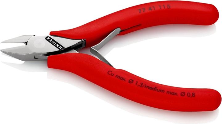 Produktbild Knipex Elektronik-Seitenschneider 77 41 115 (115 mm)