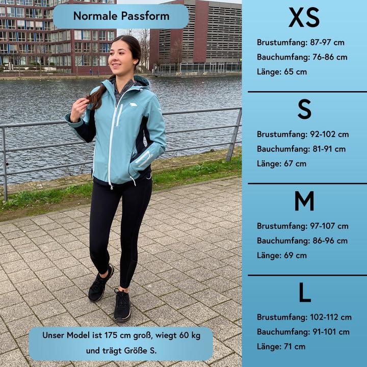 Produktbild Valkental Funktionale & reflektierende Softshelljacke für Outdooraktivitäten - Damen (XS)