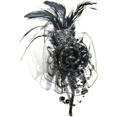 Moliabal, Salonbedarf, Haarreif Fascinator Nr. 958