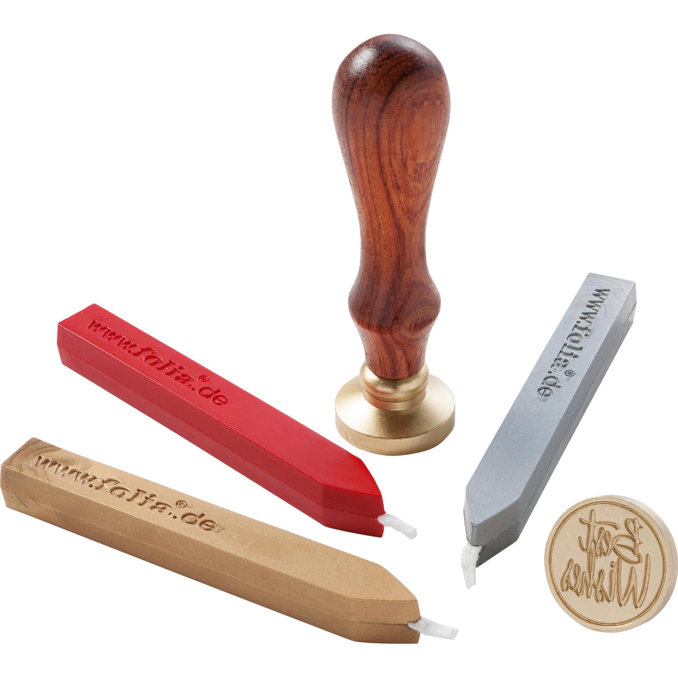 Thumbnail - Folia, Stempel, Stempel mit Siegelwachs