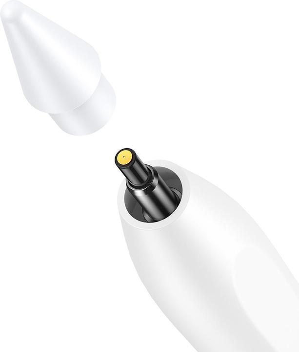 Produktbild Baseus Smooth Writing Stylus with LED Indicators (Active+Passive version) White (Including: Universal Type-