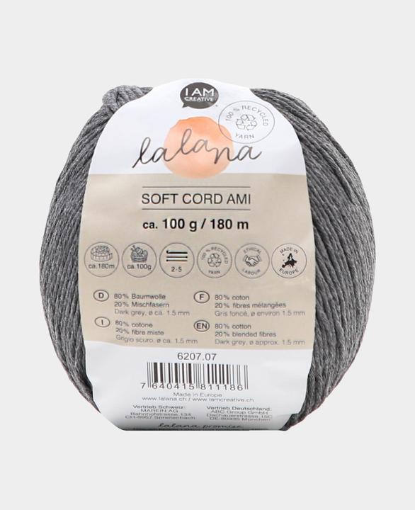 Actual product image Lalana Soft Cord Ami (180 m)