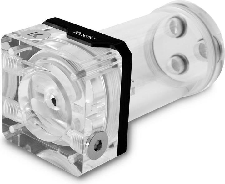 Actual product image EKWB EK-Quantum Kinetic TBE 160 DDC balance tank D-RGB - acrylic