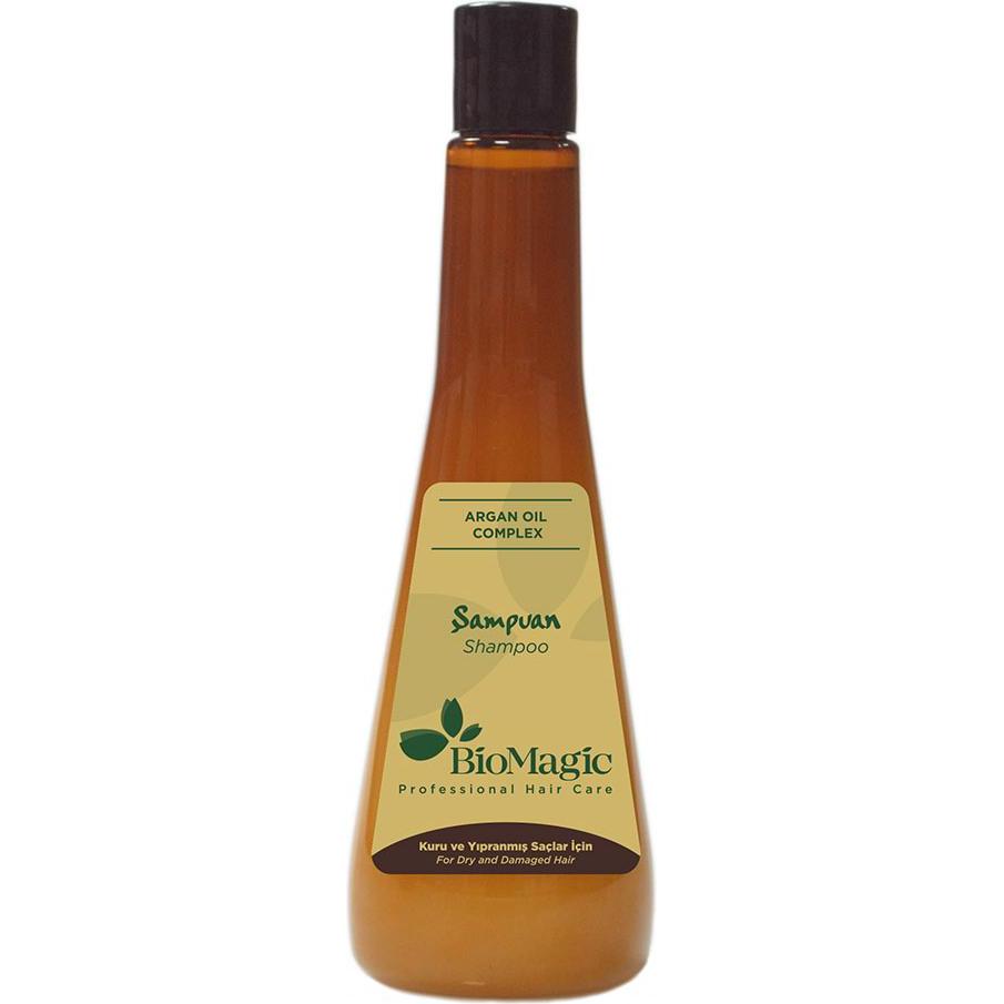 Biomagic , Shampoo, Shampoo Per Capelli Secchi E Danneggiati Con 300 Ml Di Olio Di Argan - (300 Ml)