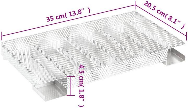 Actual product image vidaXL Kaltrauchgenerator