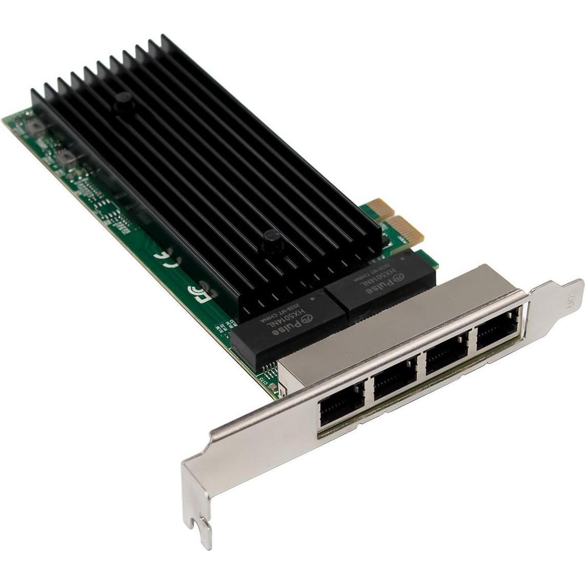 MicroConnect Network Card PCIe x1 Intel, Scheda di rete, Nero