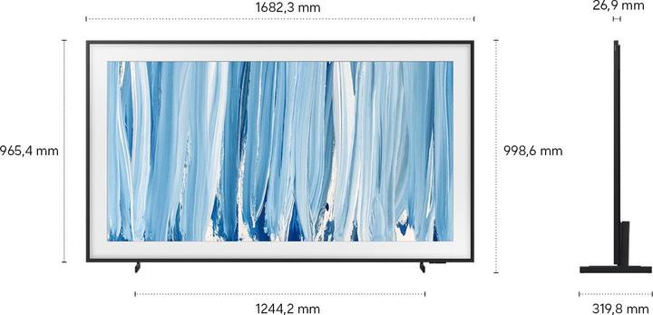 Actual product image Samsung The Frame Pro 75 Zoll LS03HW 4K 2026 (75", The Frame, 4K, 2026)