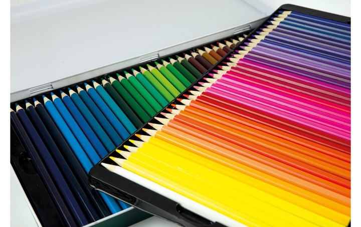 Produktbild EberhardFaber Buntstifte Hexagonal (Mehrfarbig, 72 x)