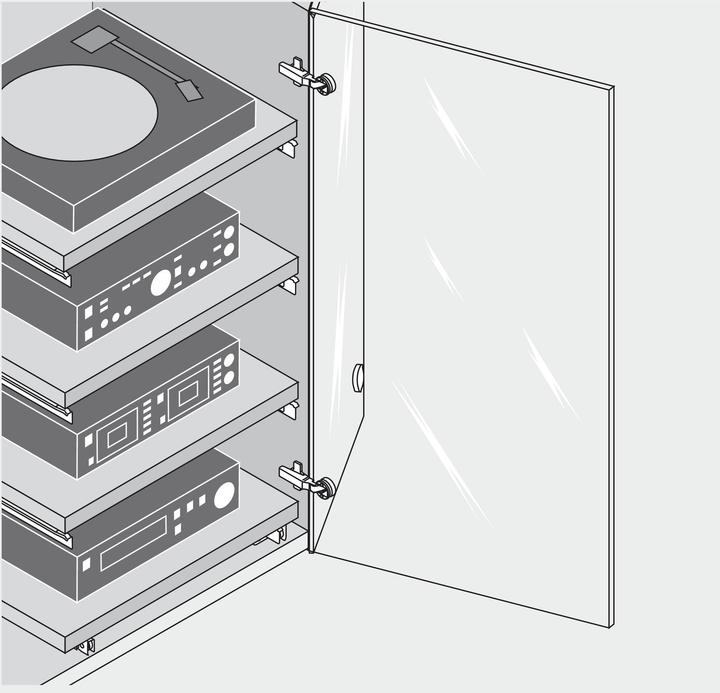 Image du produit Blum Charnière de porte en verre Clip top