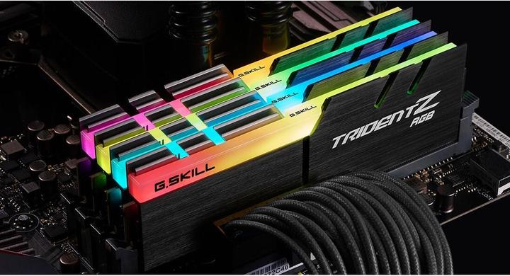 Actual product image G.Skill Trident Z RGB (4 x 16GB, 3600 MHz, DDR4-RAM, DIMM)