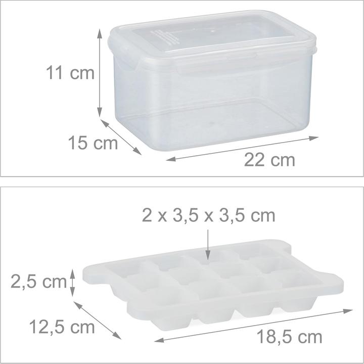 Produktbild Relaxdays Eiswürfelformset