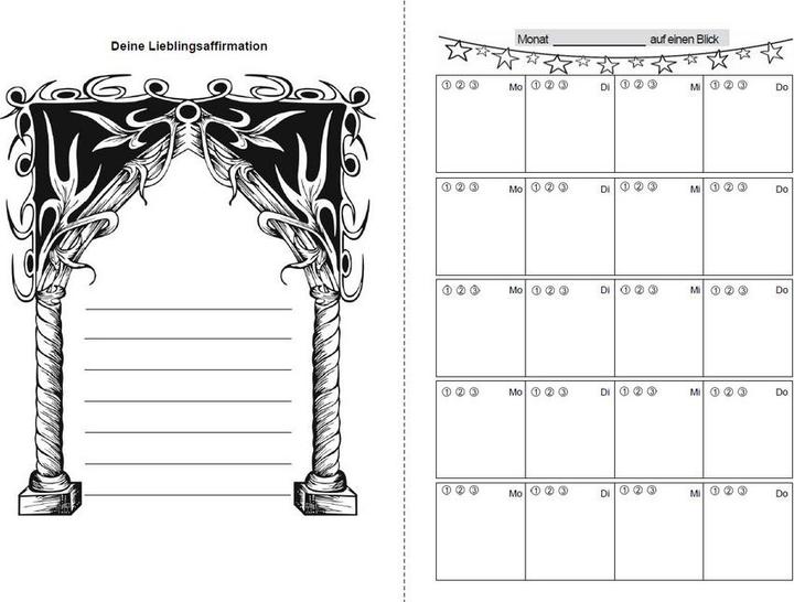 Image du produit Agenda journalier non daté A5 pour le tirage des cartes journalières et les rendez-vous (A5, 1 jour / 1 page)