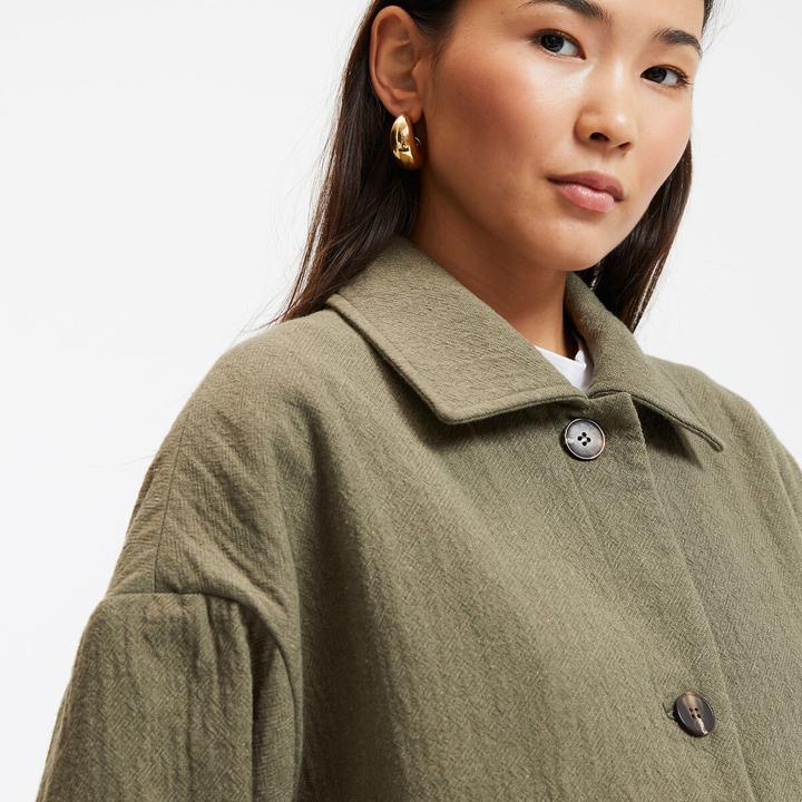 Immagine prodotto La Redoute Collections Cappotto con chiusura a bottoni (L)