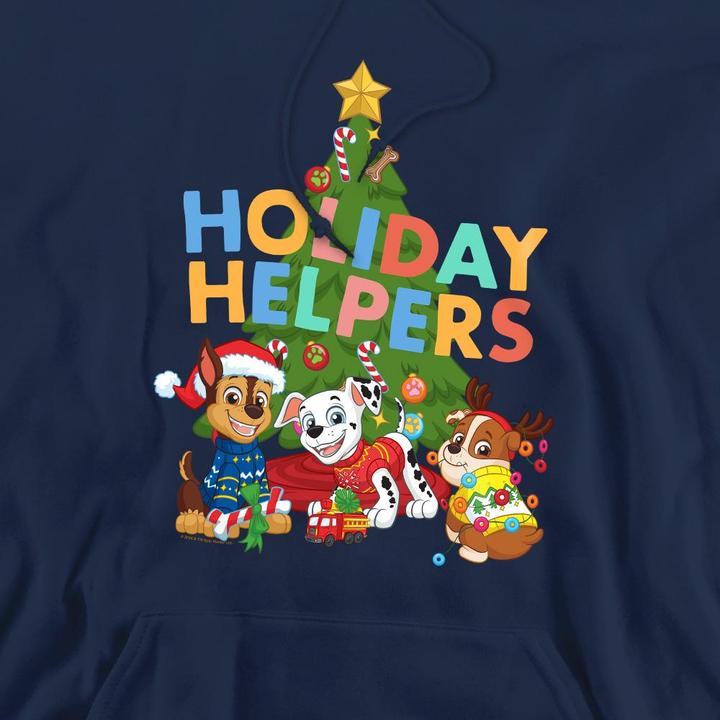 Produktbild Paw Patrol Holiday Helpers Kapuzenpullover weihnachtliches Design (M)