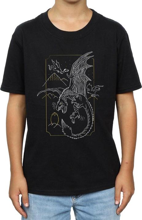 Produktbild Dragon Line Art TShirt Jungen (128)