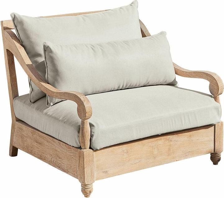 Produktbild Loberon Sessel Montcassin braun/beige