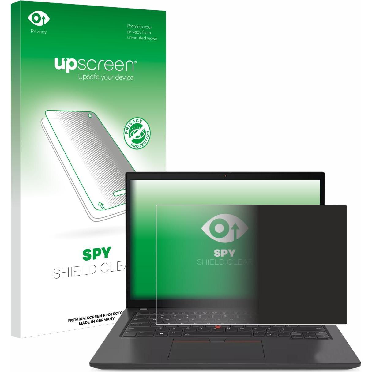 upscreen Spy Shield Blickschutzfolie (35.56", 16 : 10), Notebook Schutzfolie