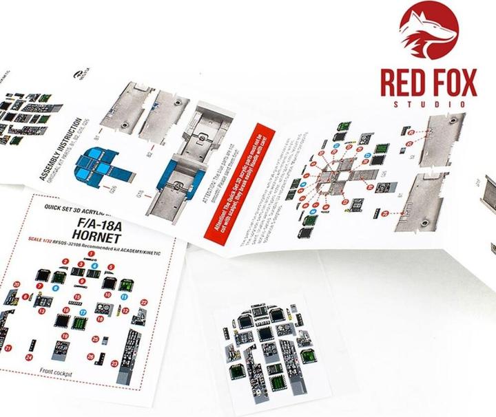 Actual product image 1/32 F/A-18A Hornet (for Academy/Kinetic kit)