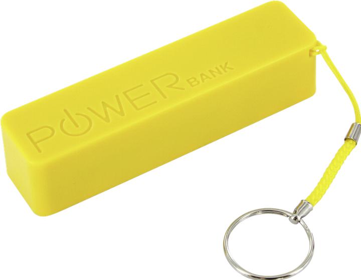 Produktbild Xlayer Powerbank Colour Line Yellow 2600 mAh (2600 mAh, 9.62 Wh)