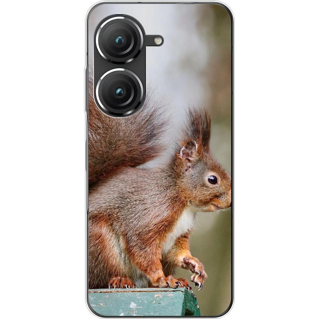 König Design Hülle Handy Schutz für Asus Zenfone 9 Case Cover Tasche Bumper Etuis TPU Neu (Asus Zenfone 9), Smartphone H...