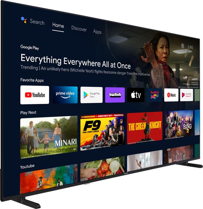 Actual product image Salora SMART65TV - - 165.1 cm - 4K Ultra HD - Smart TV - Wifi - Zwart (65", LED, 4K)