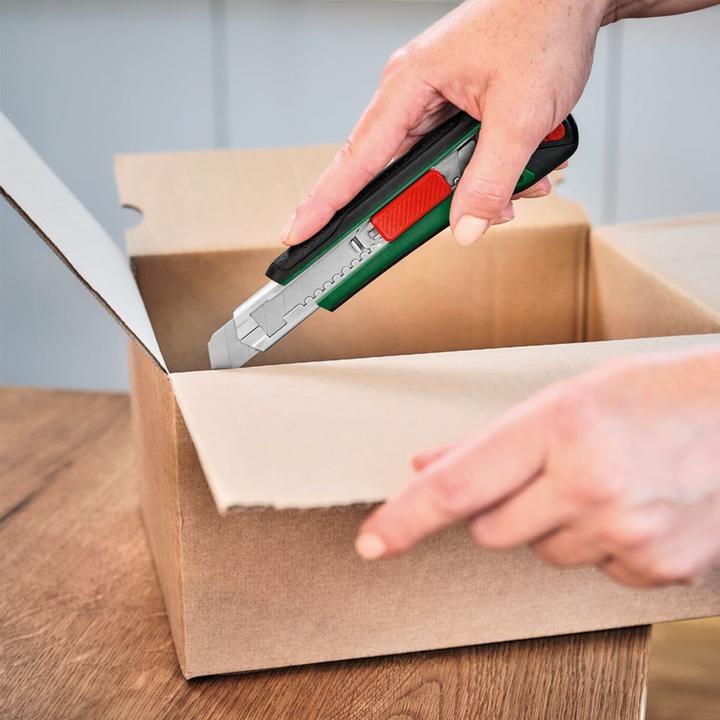 Produktbild Bosch Professional Cuttermesser Abbrechklingen, 1600A032US, 18 mm, 10 Stück (Ersatzklinge)