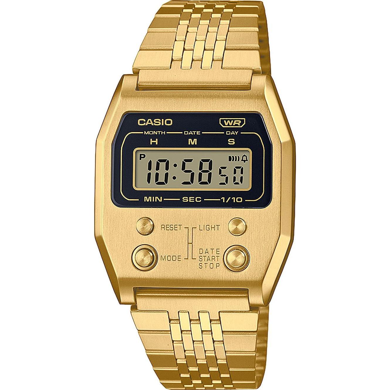 Casio, Orologio da polso, A1100G-5EF, Oro, (Cronografo, 40 mm)