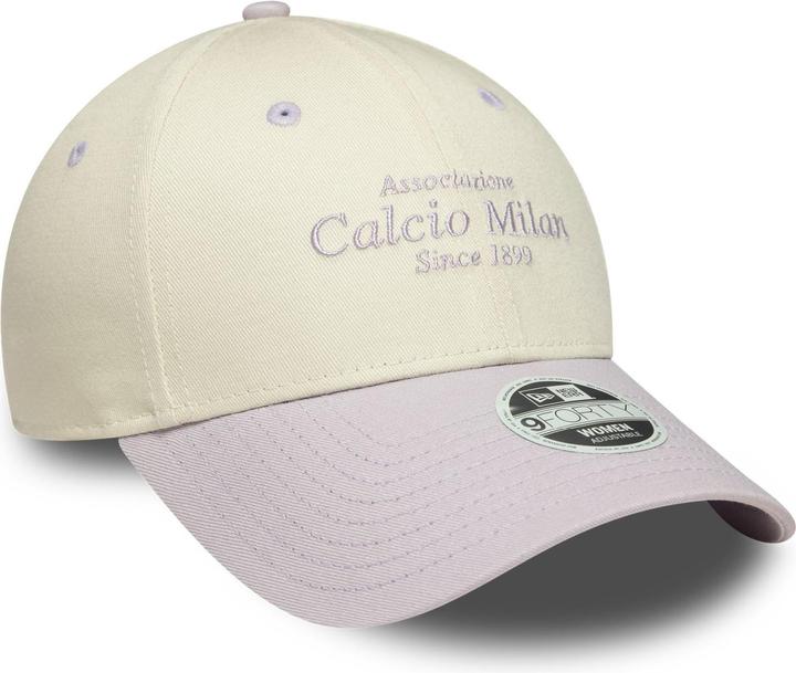 Produktbild New Era 9Forty Damen Cap - Ac Mailand Script Beige