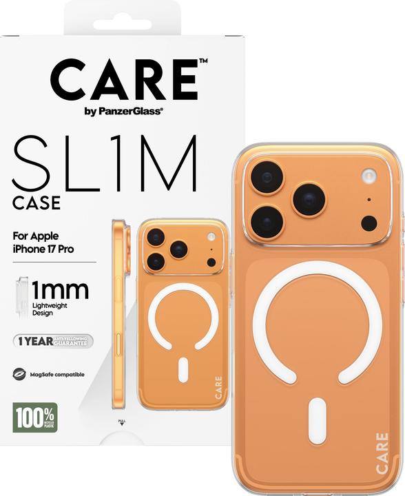 Image du produit PanzerGlass SL1M Case Transparent w. MagSafe iPhone 17 Pro (Apple iPhone 17 Pro)