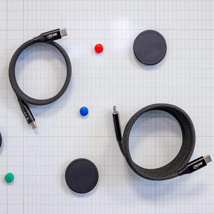 Produktbild InLine Magnetic USB-C Kabel (1 m, USB 2.0)
