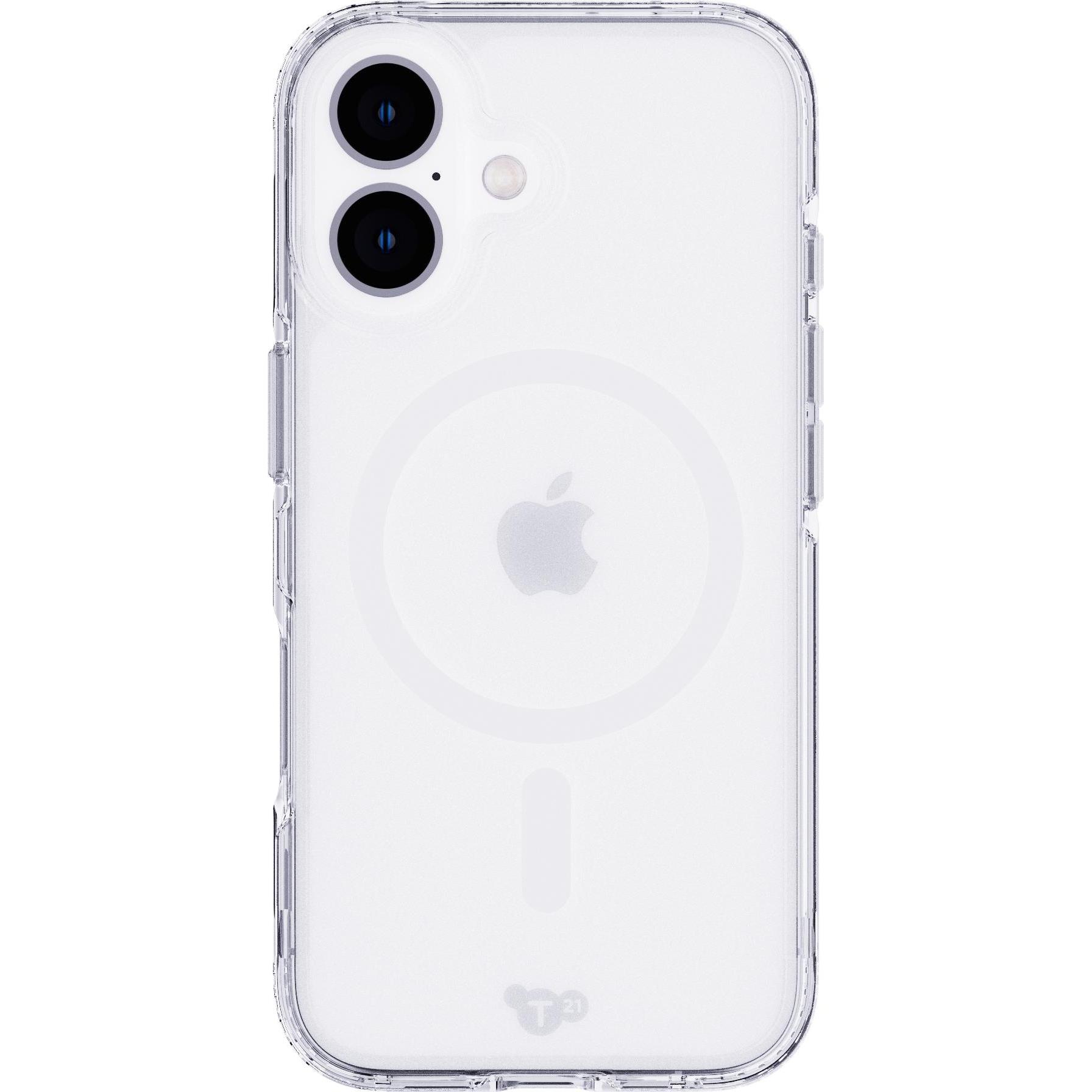 tech21 EvoClear (Apple iPhone 16), Smartphone Hülle, Transparent