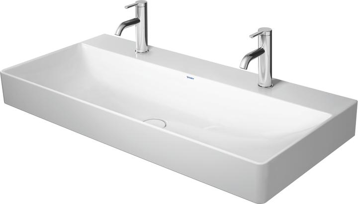 Produktbild Duravit Waschtisch DURASQUARE o ÜL m HLB geschli 1000x470mm o HL we WG (470 mm, 1000 mm)