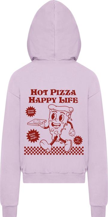 Produktbild Merchcode Hot Pizza Happy Life Hoody - 198529 (L)