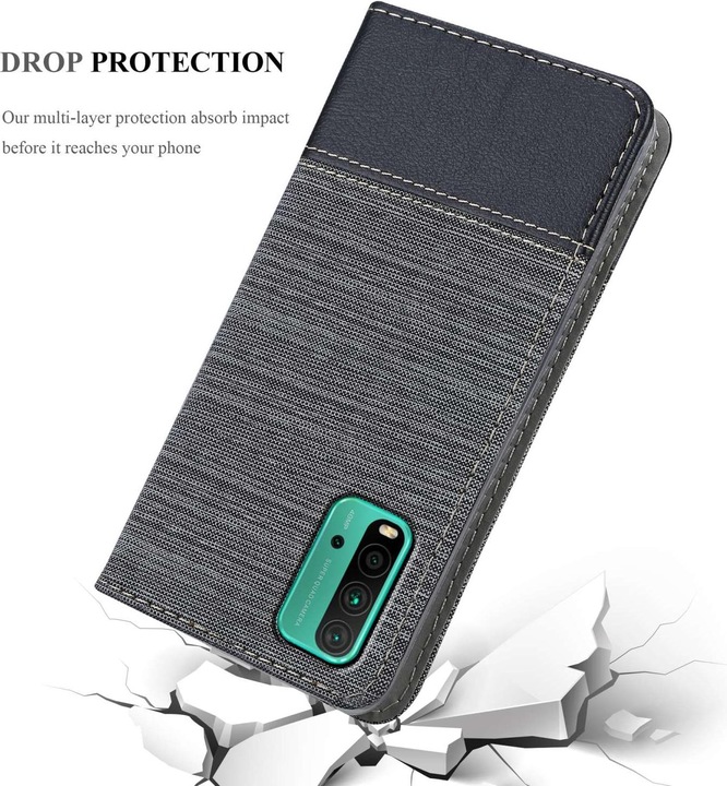Actual product image Cadorabo Jeans Book Cover (Xiaomi Poco M3, Xiaomi Redmi 9T)