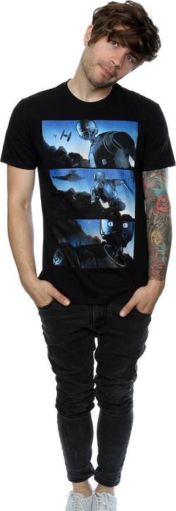 Produktbild Star Wars Rogue One K2SO Comic Strip TShirt (3XL)