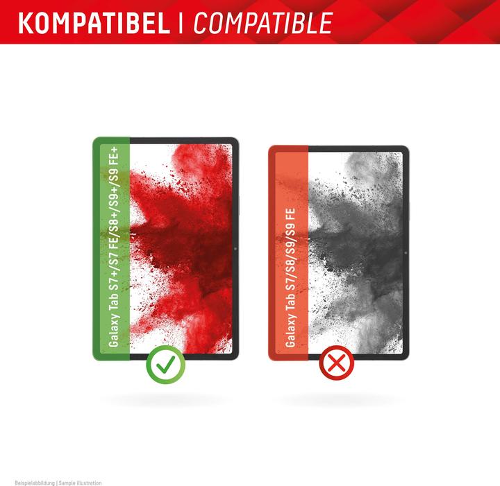 Produktbild Displex Tablet Glass, Tablet Schutzglas (1 Stück, Galaxy Tab S7+, Galaxy Tab S7 FE, Galaxy Tab S8+)