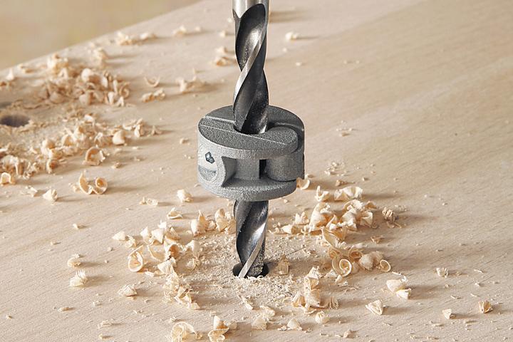 Actual product image wolfcraft wolfcraft 1 Univ.-Tiefenstopp-Set 3-tlg. ø6,8,10mm (6, 8, 10 mm)
